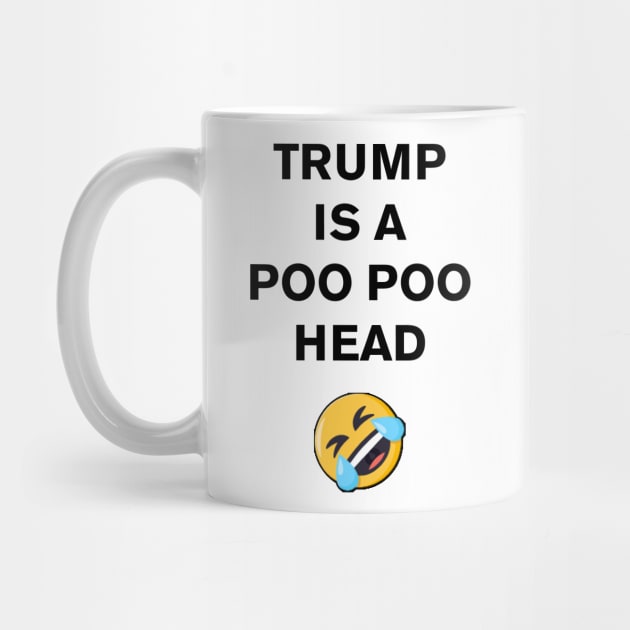Trump is a Poo Poo Head by edgarcat